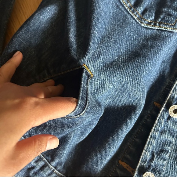 Vintage Express Bleus Denim Jean Jacket Sm/M - Picture 4 of 9